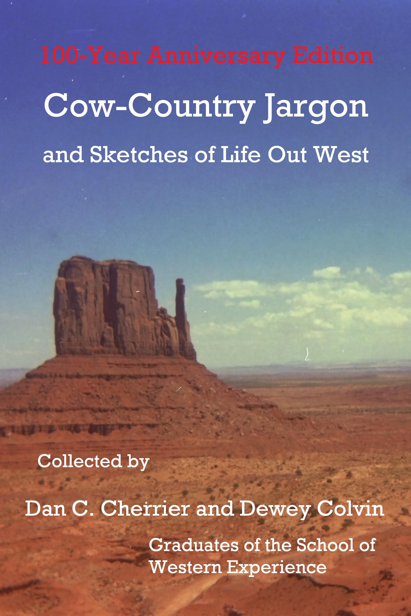 Cow-Country Jargon and Sketches of Life Out West book cover